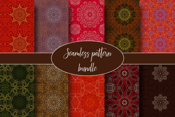 Download Seamless Doodle Pattern. Ethnic Motives - Ethnic Collection