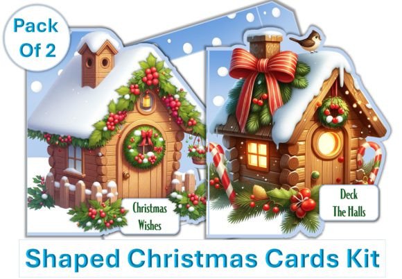 Download Christmas Card Making Kit Pack of Two - Premium Resources