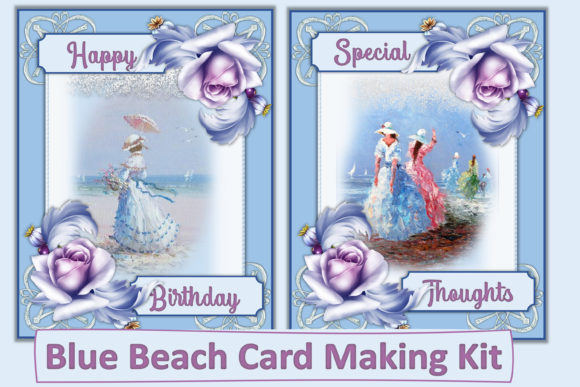 Download Blue Beet Card Making Kit with Envelopes - Premium Resources